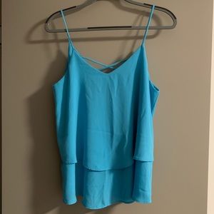Blue Tank Top, size Large